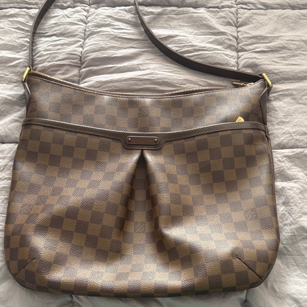 Louis Vuitton Brown Checkered Crossbody Bag